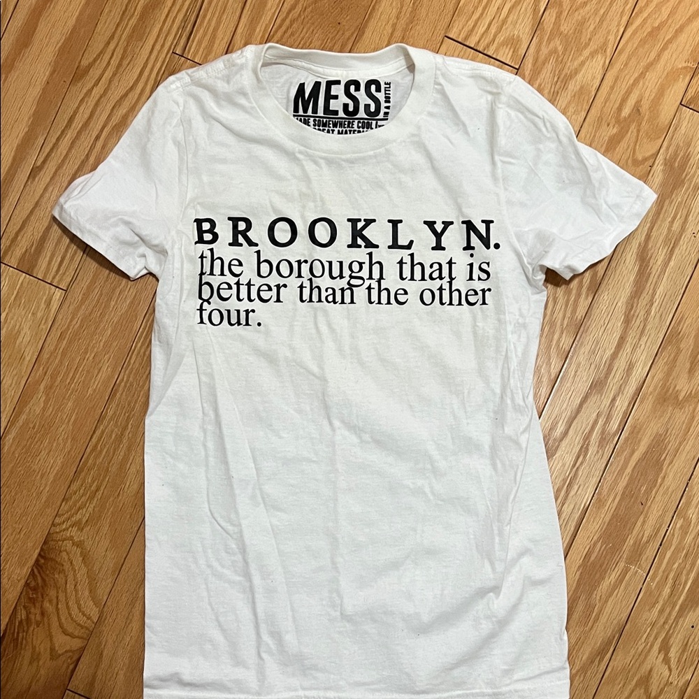 White Graphic Tee